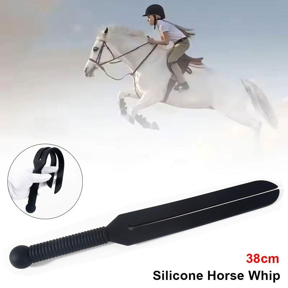 1Pcs Portable Horse Whip Spanking Paddles Racing Riding Crop for Horse Training