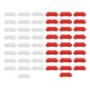 300Pcs Anti-Scratch RC Car Racing Track Red and White Drift Field Fence RC Barriers  Mini RC Car