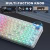 YUNZII X98 Compatible Wireless Mechanical Gaming Keyboard with Transparent Connectivity Lubricated Gasketed RGB Technical Standards Compliance