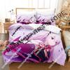 3D Print Engage Kiss Anime Bedding Set Twin Queen King Full Size Duvet Cover Pillowcase Bed boys girls Adult Home Textiles
