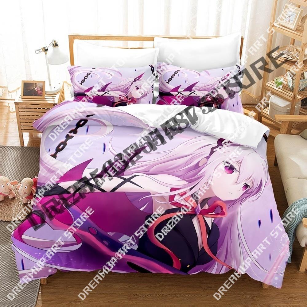 3D Print Engage Kiss Anime Bedding Set Twin Queen King Full Size Duvet Cover Pillowcase Bed boys girls Adult Home Textiles