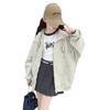 Spring & Autumn 2025 Girls' Hooded Cardigan - Fashionable Long-Sleeved Baseball Jacket