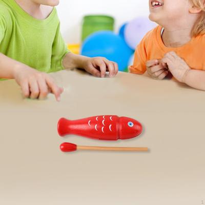 Baby Musical Instruments Percussion Block with Mallet Music Toy Learning Activities Drum