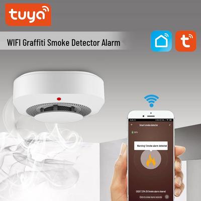 Tuya Smart WiFi Rauchmelder mit mobilen Benachrichtigungen