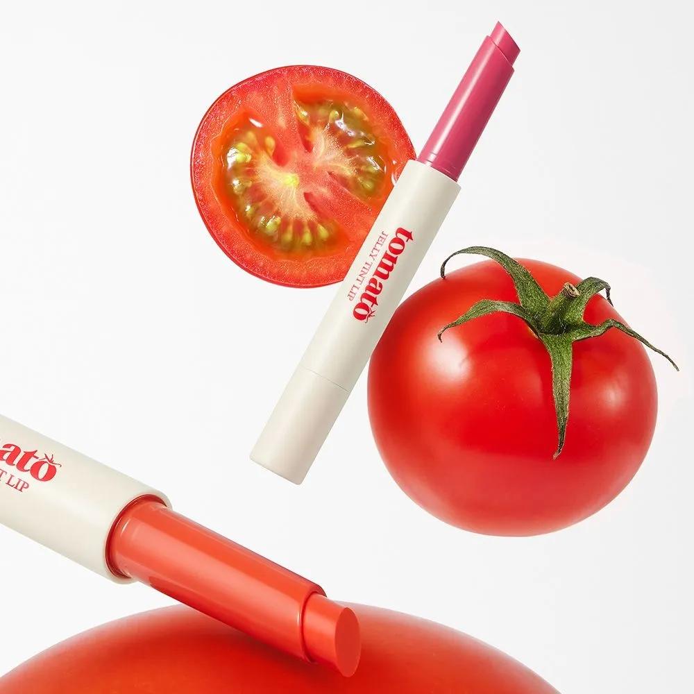 Tomato Jelly Tint Lip 1+1 (Plump Gloss)_4 Types