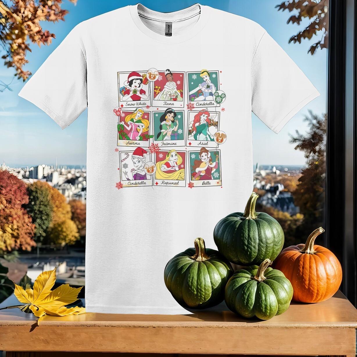 Princess Characters Group T-Shirt Mens Womens Tees Top Hoodie Men Women Unisex Tshirt SX299 S