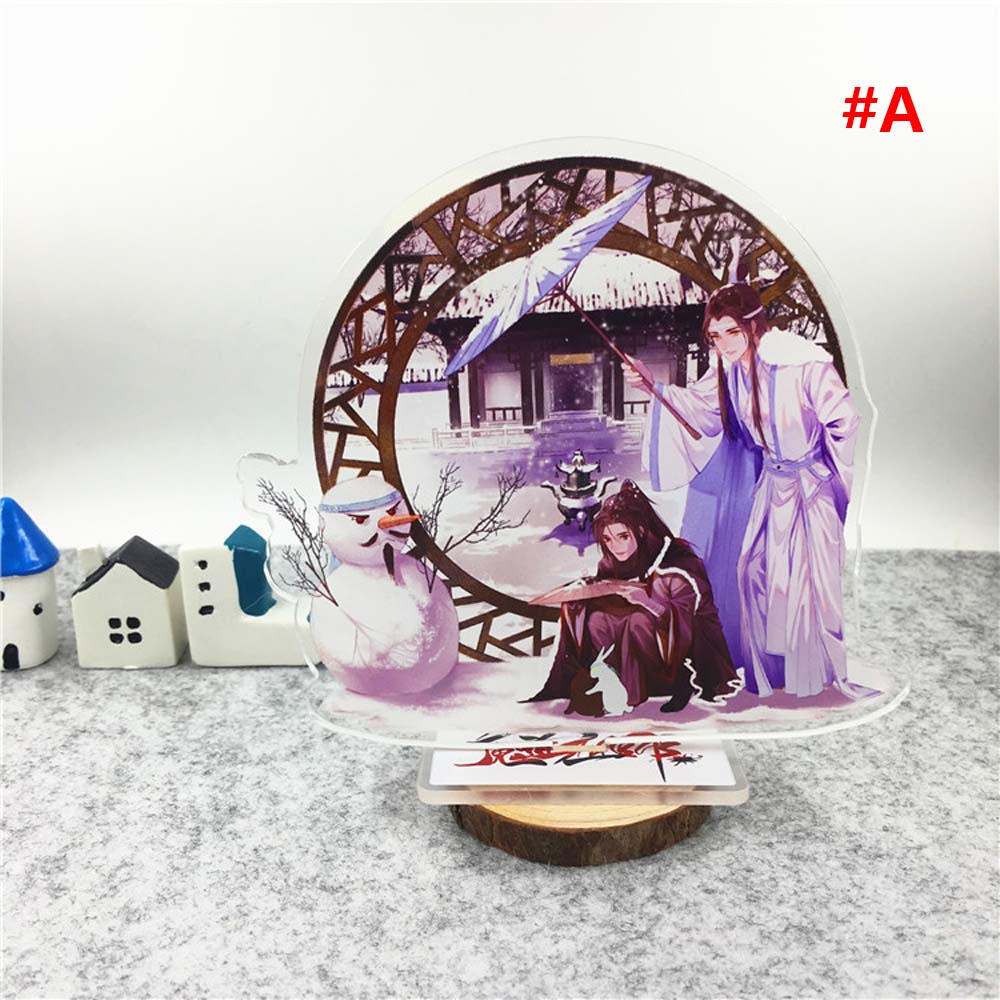 of Demonic Lan WangJi Figure Model Toys Acrylic Stand Figure Mo Dao Zu Shi Figure Model Plate