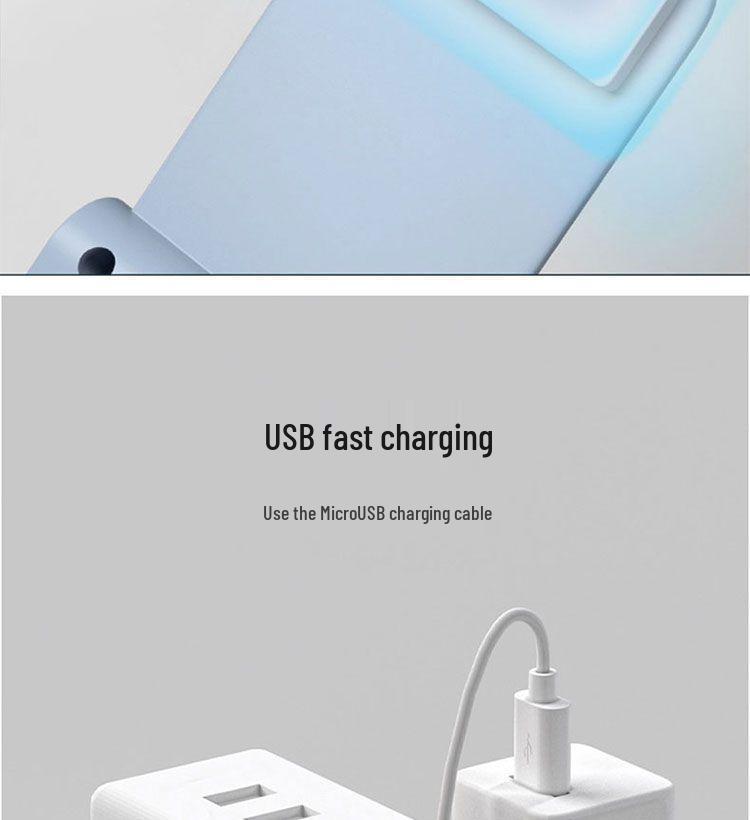Rechargeable Clip-On Mini Chest Light for Night Running and Outdoor Sports