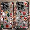 Christmas Tree Snowman Gift Case For Samsung Galaxy A56 A55 A54 A52 A53 5G A36 A34 A35 A33 A73 A26 A25 A16 A06 A07 Phone Cover