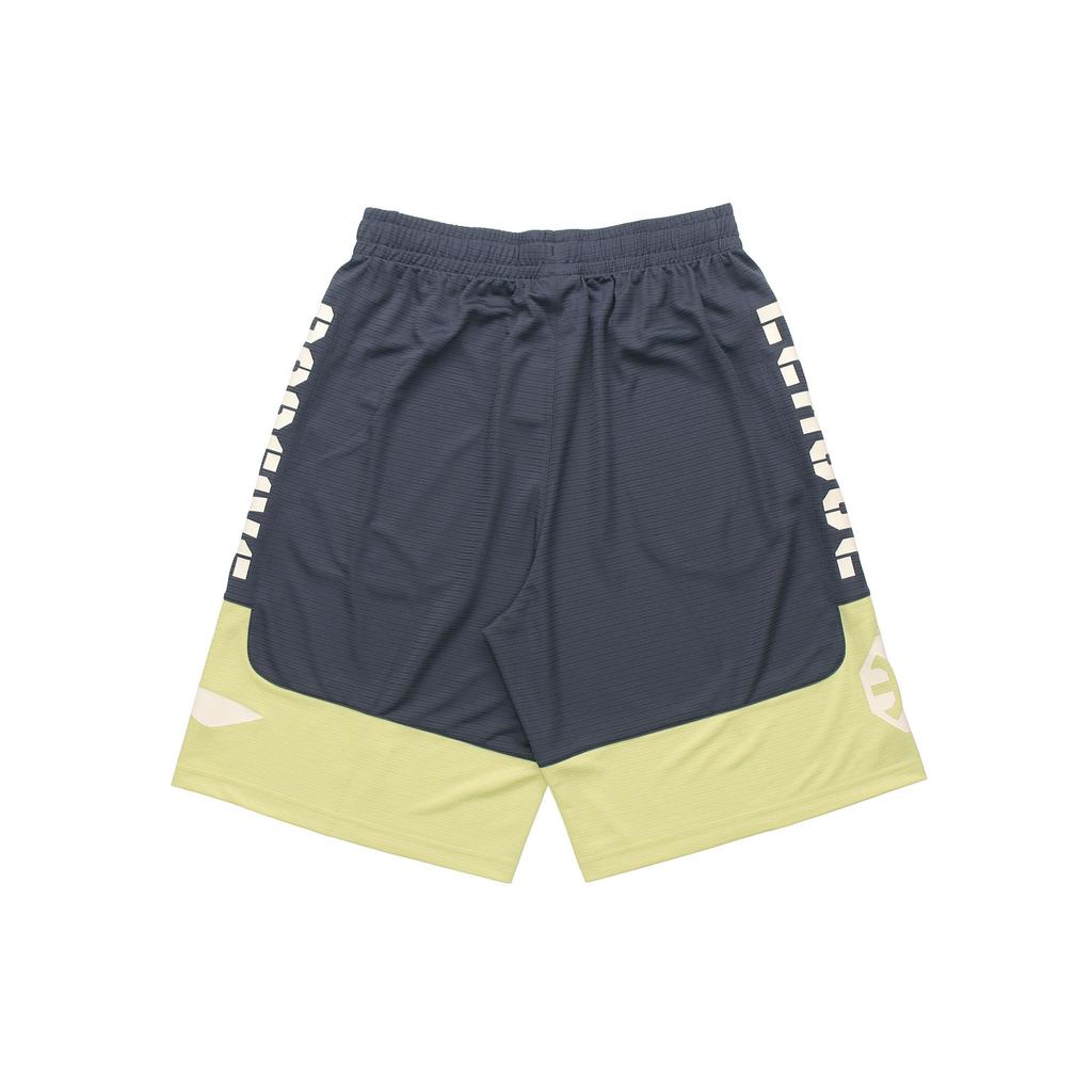 Li Ning Badfive Sports Knitted Basketball Casual Shorts Men Shorts Blue-Green AAPQ007-13