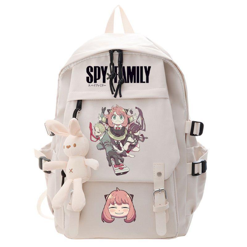Spy X Family Spy Play House Peripheral Student School Bag Large Capacity Backpack Outdoor Travel Bag