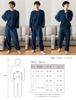 Nutopia Fluffy Double-Sided Fleece Pajama Set (Navy/L)