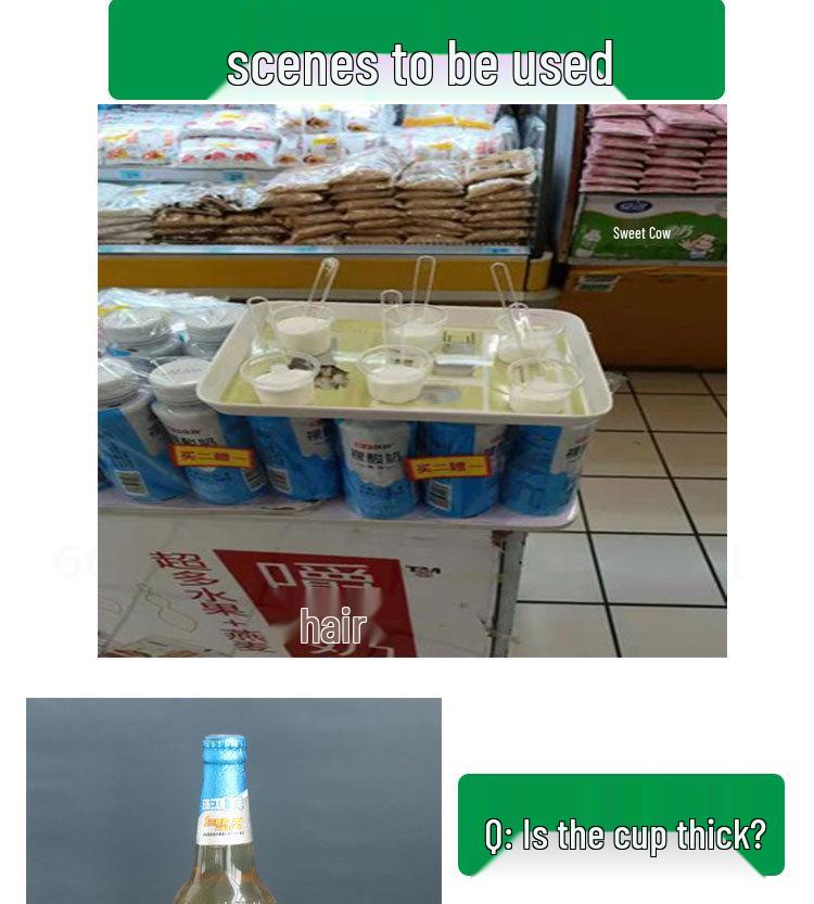 Mini Disposable Tasting Cups, 20-Pack: Ideal for Milk Tea, Jelly, Pudding, or Wine Tasting