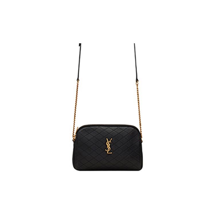 

Saint Laurent Gaby Zippered Pouch Nero Women Shoulder_bags Black 733667-1EL07-1000 Basic Set (Bag+Dust Bag)