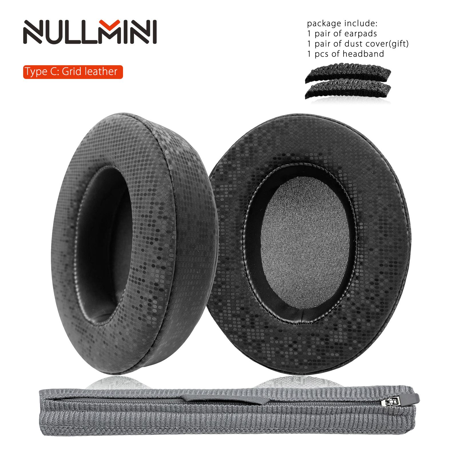 

Змінні амбушюри NullMini для AKG K371, K361, K361BT, K371BT Навушники Амбушюри Навушники Гарнітура Пов’язка на голову Налобник