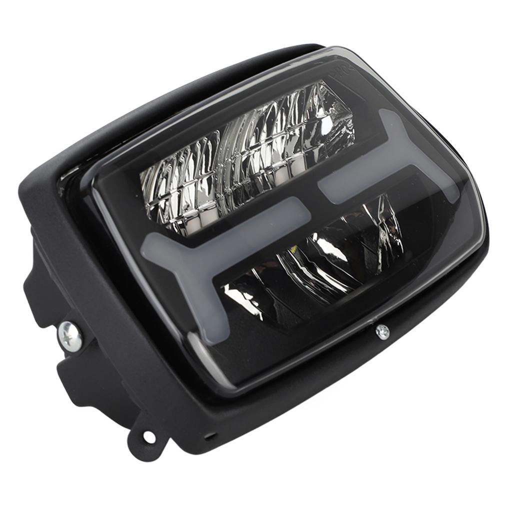 Motorradscheinwerfer DC12V 25W Starke Beleuchtung Abblendlicht Fernlicht Hohe Sichtbarkeit Lange Lebensdauer für EX5