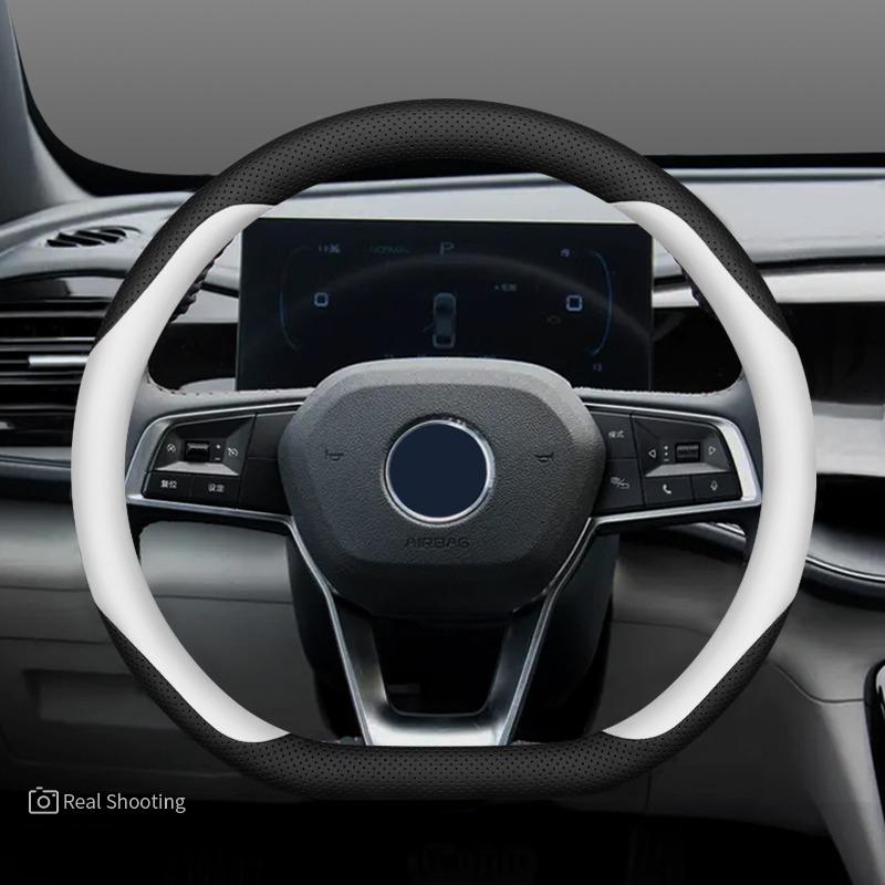 Auto Car Steering Wheel Cover Wrap For BYD Qin Plus Dmi EV 2026 2026 2026  2026 Ultra Thin Anti-slip Sweat Proof Steering-Wheel