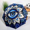 1PC Eye of Egypt Umbrella Automatic Open/close, Sturdy Iron Frame & 8-Rib Struct, Umbrella for Women & Men, Christmas Gifts