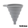 Collapsible Silicone Car Engine Funnel Foldable Liquid Funnel Washer Fluid Change Portable Auto Engine Oil Petrol Change Funnels