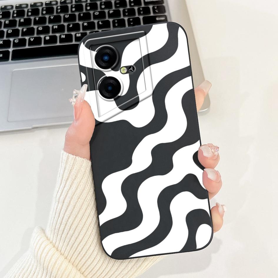 For Tecno Pova Neo Case LE6 LE6h Shockproof Cover Lovely Astronaut Liquid Silicone Bumper For Tecno Pova Neo 3 LH6n PovaNeo Etui