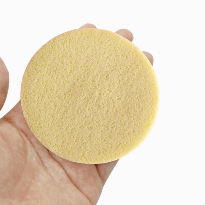 12 stücke Komprimiert Gesicht Waschen Waschen Gesicht Schwamm Pad Sauber Gesicht Peeling Einweg Schwamm Puff