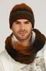 Rosario Men' Winter Hat in Shaded Red Color