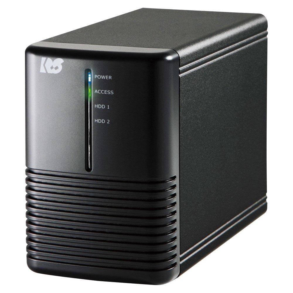 

Ratock System RAID case 2 USB3.1/Gen.2 (for HDDs/10Gbps compatible) RS-EC32-U31R чорний
