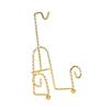 Tea Cup and Saucer Display Stand, Teacup Easel Twist Wire Coffee Mug Organizer, Holder