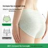MaoRen Women's High-Waist Tummy Control 100% Cotton Antibacterial Briefs