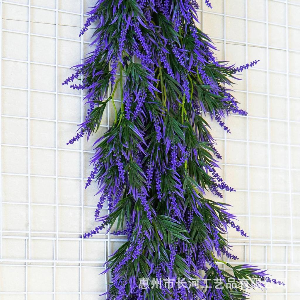 Simulation Lavender Vine Decor for Fireplace and Scene Setting