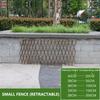 Wooden Fence Durable Retractable Plant Climbing Frame Trellis Flower Decoration Stand Retractable Fence Garden Plant Fence