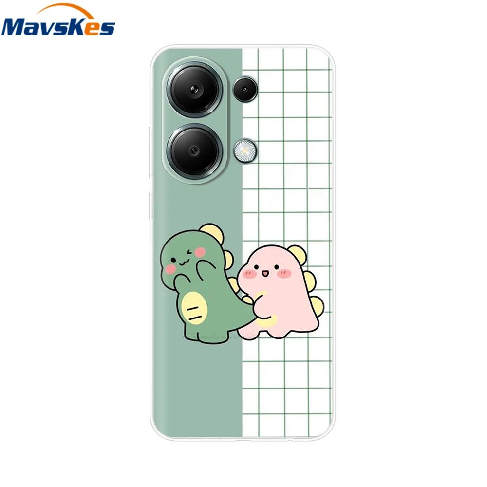 For Redmi Note 13 4G 5G Case Fashion Panda Phone Cover For Xiaomi Redmi Note 13 Pro 4G 5G Cases 13Pro Plus Soft Silicone Funda