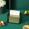 Fashion Tissue Case Bottom Hole Tissue Box Anti-dust Anti-aging Desktop Decoration Tissue Container