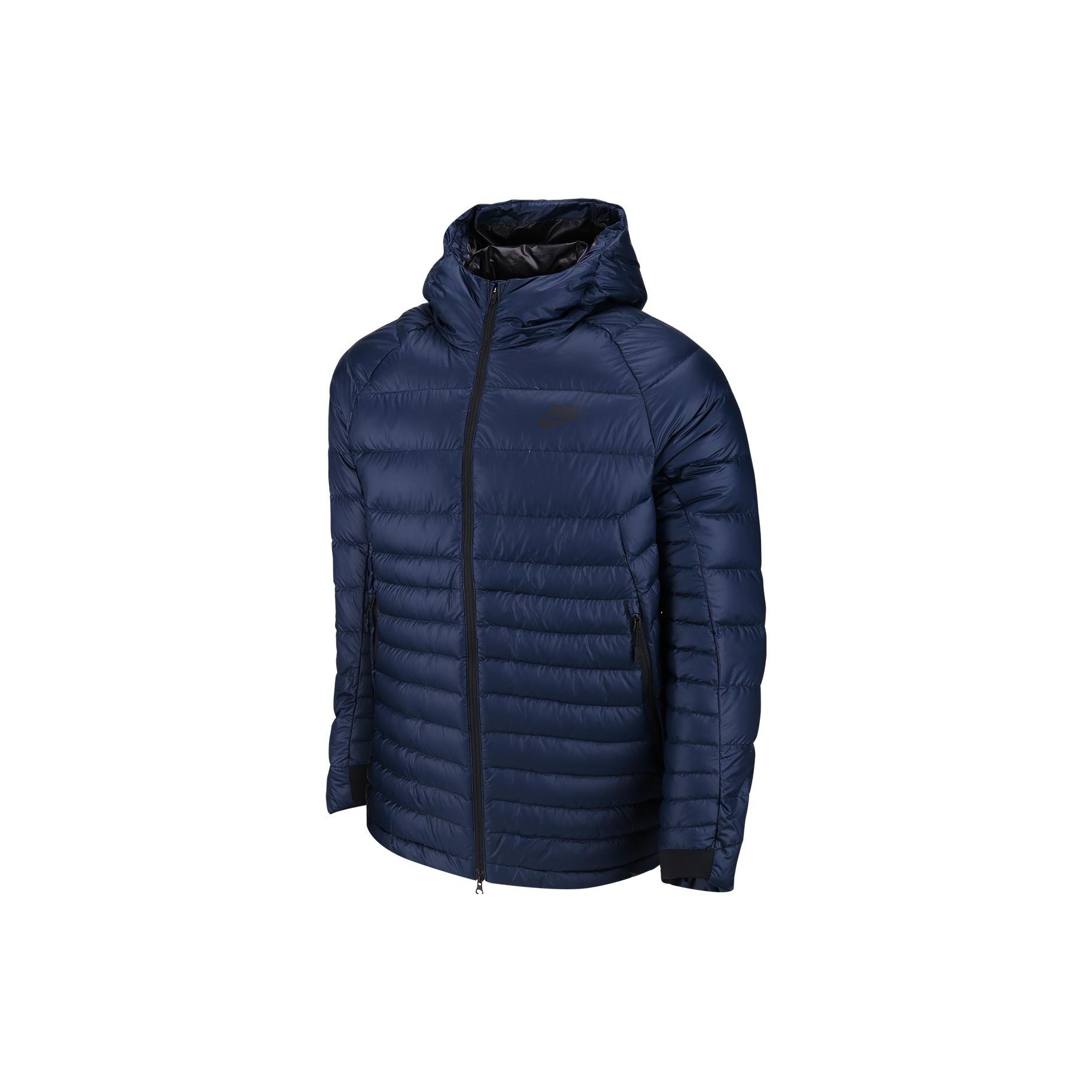 Мужская пуховая куртка Nike SPORTSWEAR HOODED GUILD Темно-синяя AJ7953-451 S