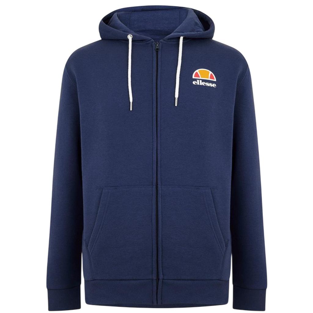 Ellesse Herren Miletto Kapuzenpullover mit durchgehendem Reißverschluss