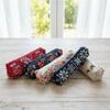 Flower Embroidered Pencil Case Print Cloth Stationery Bag Fashion Pencil Pouch  Stationery Storage