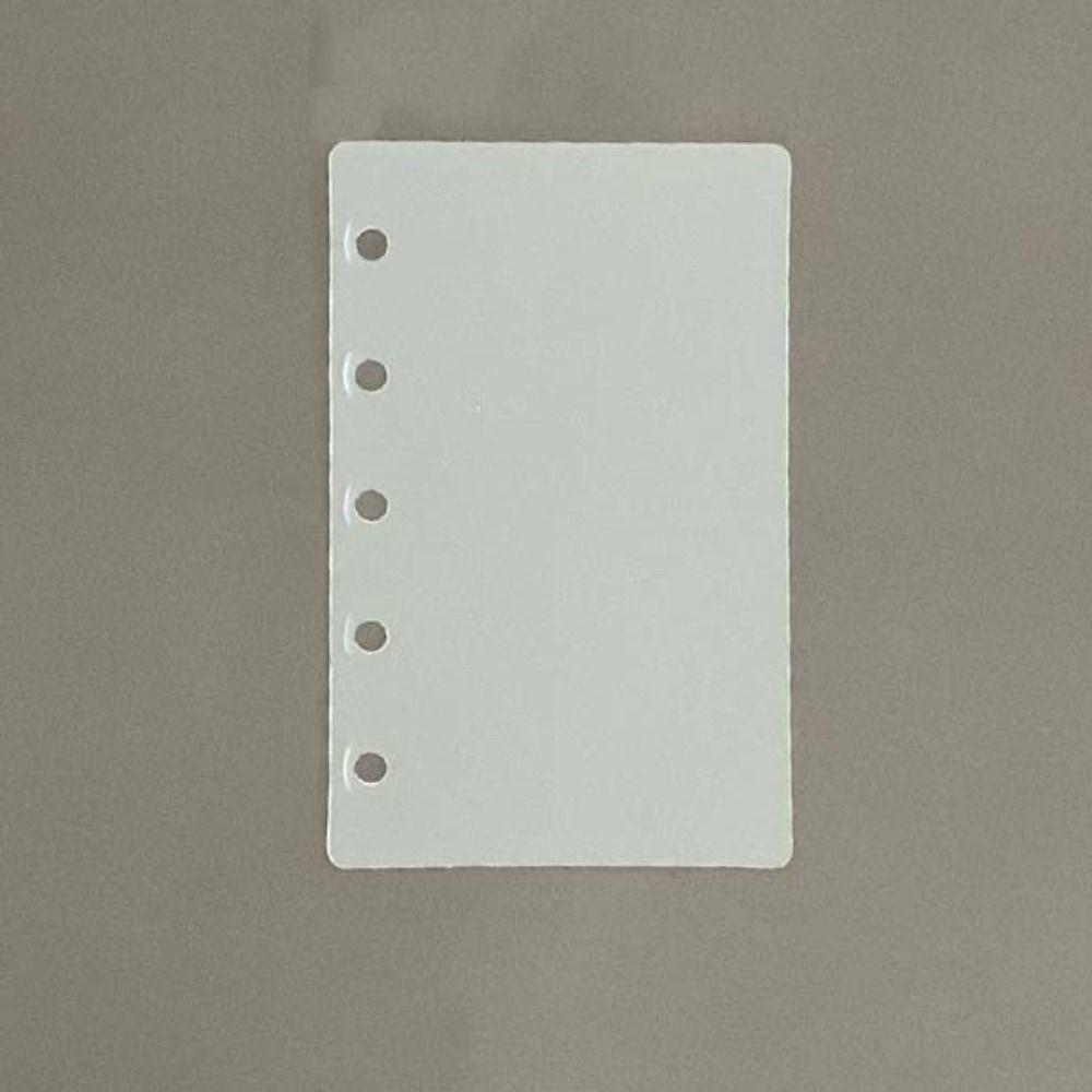 10pcs 5-hole Loose-Leaf Notebook Refill Paper Refill Spiral Page Binder Indexing Cards  Student