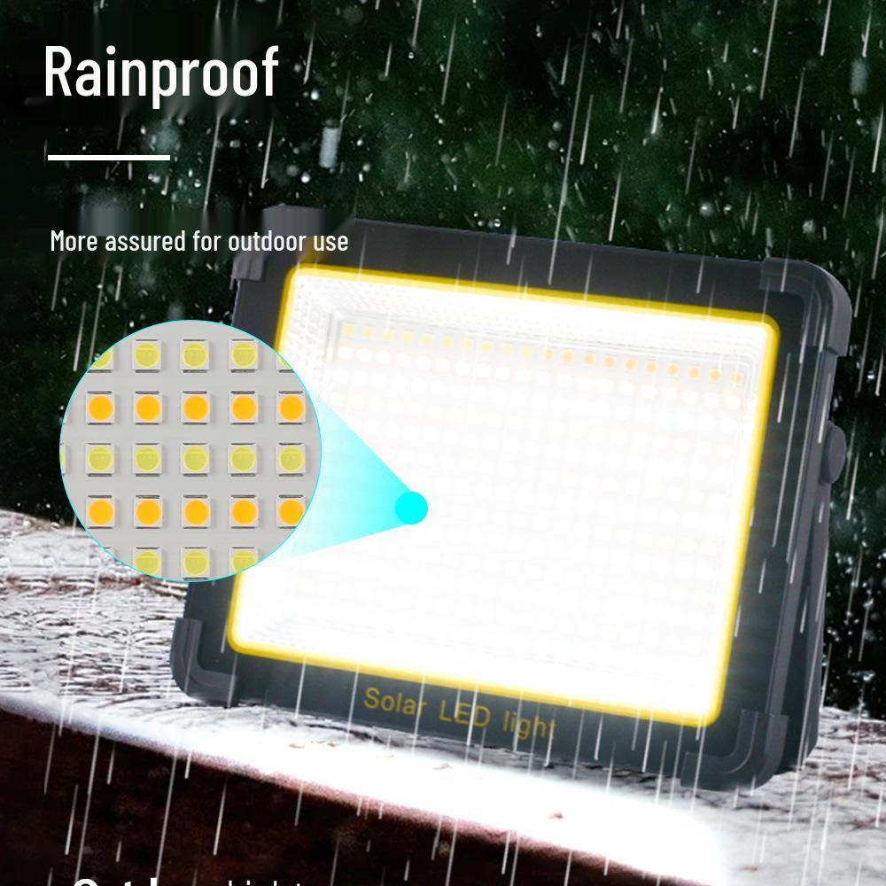 Super Bright Solar-Powered LED Stall & Camping Light for Emergencies