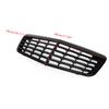 Front Bumper Grille Grill Fit Mercedes Benz W211 E350 500 07-09 Gloss Black