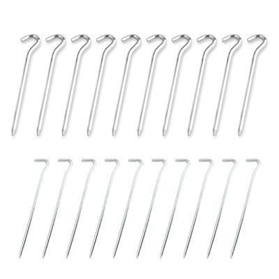 10Pcs Outdoor Campings Stake Aluminiums Alloy Tent Stake Campings Anchors Peg for Canopies, Campings, Hikings, Beach