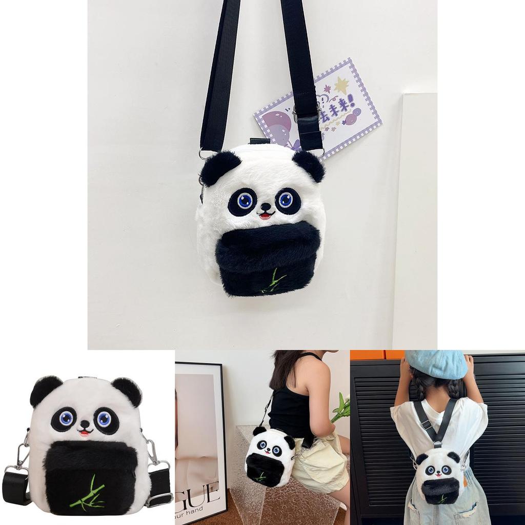 Plush Backpack For Kids With Adjustable Straps For School And Play Characters Included)**