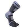 Men's Winter Thickened Five-Finger Cotton Socks: Odor-Resistant, Sweat-Absorbent, Breathable, High-Top Sports Split-Toe Socks.