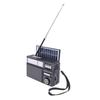   Solar Radio Portable AM FM SW Radio Support Rechargble Battery and Solar Panels Power Supply for Camping Outdoor Activities