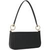 Calvin Klein Moda Casual Elegante Bolso Tote de Metal con Letras Bolso para Viajar al Trabajo Bolso de Hombro para Mujer Negro Espacial 4F3458G-T93