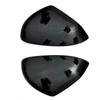 For Benz Smart Fortwo 2016-2024 Car Replacement Rearview Side Mirror Cover Wing Cap Exterior Door Housing Shell Trim ABS Carbon