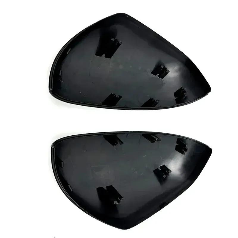 For Benz Smart Fortwo 2016-2024 Car Replacement Rearview Side Mirror Cover Wing Cap Exterior Door Housing Shell Trim ABS Carbon