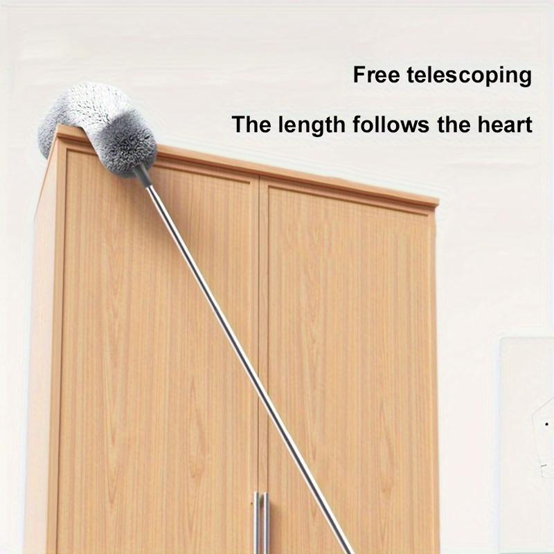 Feather Dusters Microfiber Feather Duster Extendable And Bendable Long Handle Dusters For Dust And Cob