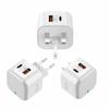 PD 20W Dual Port Charger: USB-C & USB, EU/US Standard