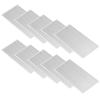 10Pcs Aluminum Heat Sink Heat Dissipation Cooling Sheet for Routers CPU Q50 X 4 X 100
