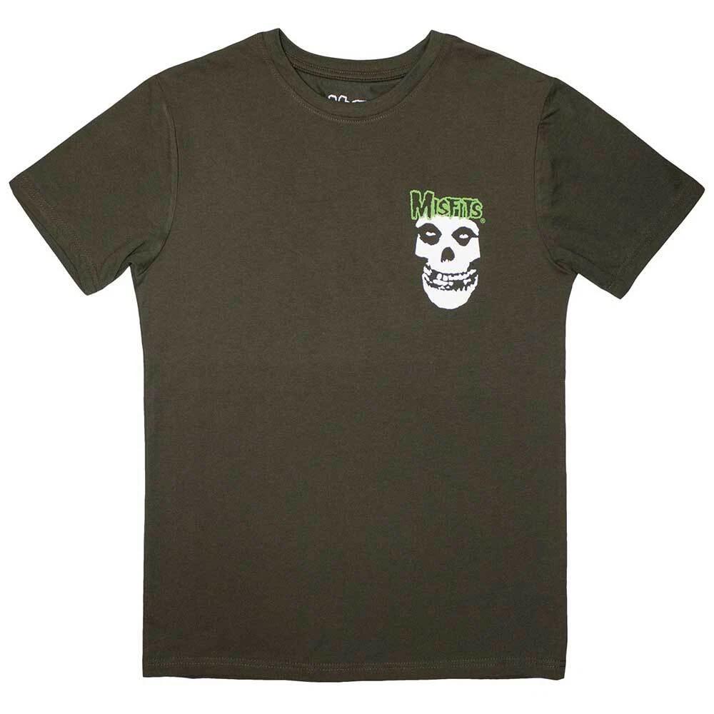 Misfits Unisex T-Shirt: Mini Skull & Logo (X-Large) S
